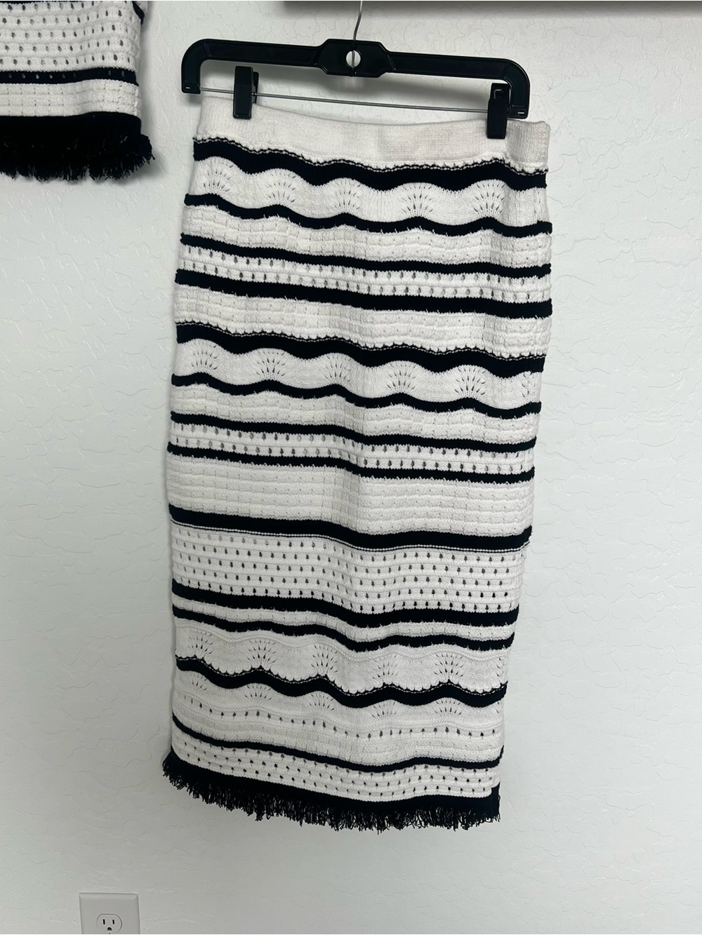 House of Harlow 1960 two piece sweater summer Knit Ensemble - size large - Picture 3 of 8
